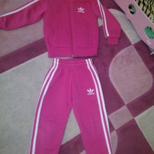 спортивный утепленный костюм на девочку