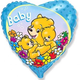 Шар фольгированный 18