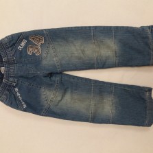 Джинсы утепленные на флиссе