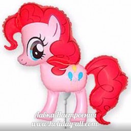 Фольгированные шары мини-фигуры ф м/фигура/3 my little pony пинки пай /fm