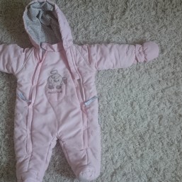 Комбинезон осенний для девочки 3-6 мес