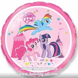 Фольгированные шары с рисунком ф 18