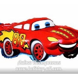 Шар фольга Тачка Маквин мини.