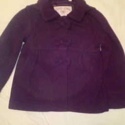 фирменное пальто для девочки