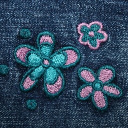 Красивейшие вышитые джинсы Lupilu. Размер 12-18 месяцев (86 см).