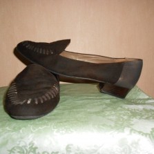 туфли, лоферы, мокасины, 40-41 размер, Австрия, замша, натуральная кожа, качество