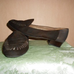туфли, лоферы, мокасины, 40-41 размер, Австрия, замша, натуральная кожа, качество