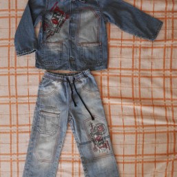 костюм джинсовый