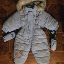 Теплый комбинезон на синтепоне