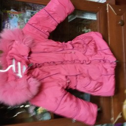 Зимняя куртка польто