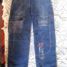 Теплые вельветовые джинсы для мальчика