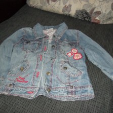 куртка джинсовая для девочки