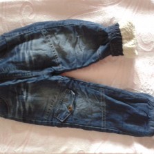 Теплые джинсы