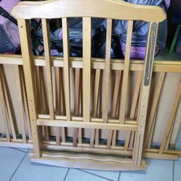 кроватка деревянная