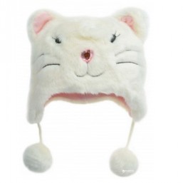 Зимняя шапка  Accessorize 3-6Y  для девочки с кошачьми ушками