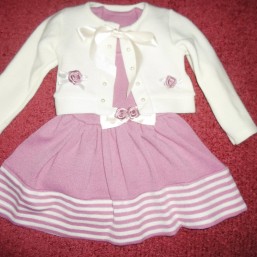 платье вязаное 