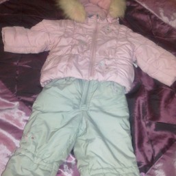 Комбинезон зимний DANILO р. 74 для девочки