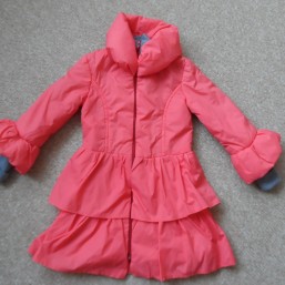 Пальтишко для маленькой модницы осень-весна на 3-5 лет