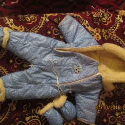 Комбинезон-трансформер зимний