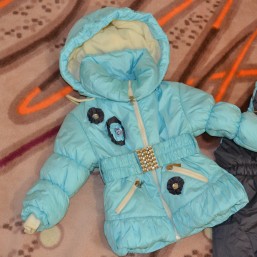 Зимний костюм для девочки