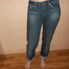 Джинсы, 24 размер, L32, бренд Perises, бойфренды, джинсы с подкоткой