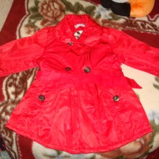 Плащик и беретик на девочку