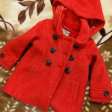 Деми пальто для девочки 2-3года, Next