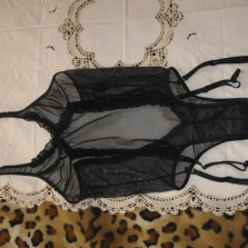Эротическое бельё корсет комбидрес 44 размер рост 160 см