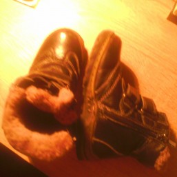 Теплые зимние сапожки для мальчика