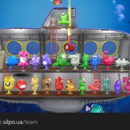 Stikeez из глубины морей