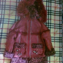 Дубленка детская