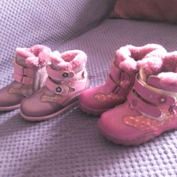 зимние ботинки 