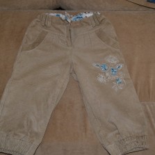 капри вельветовые для девочки