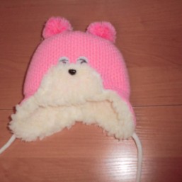 Зимняя шапочка для девочки