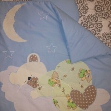 Постельный набор Мишка на облаке