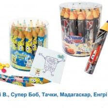 Шоколадное драже РАДУГА КАРАНДАШ