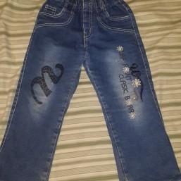 Джинсы теплые на девочку