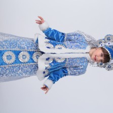 Шикарный костюм снегурочки 