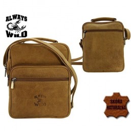 МУЖСКАЯ КОЖАНАЯ СУМКА РУЧНОЙ РАБОТЫ WILD LB07-H