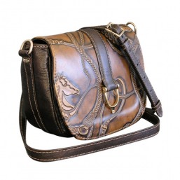 ЖЕНСКАЯ КОЖАНАЯ СУМКА ROSSATTI EVA 999-2-73 R