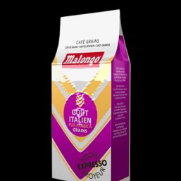 Кофе в зернах Итальянский вкус ТМ Malongo в вакуумной упаковке, 250 г