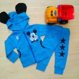 костюм Микки голубой