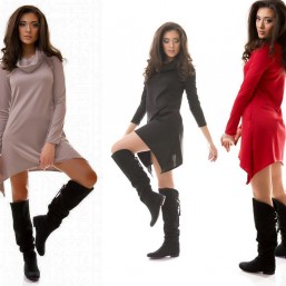 Платье хомут