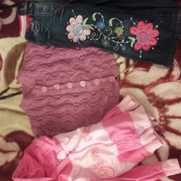 Комплект для девочки на весну 