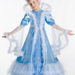 Снегурочка№1-карнавальный костюм