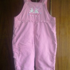 Полукомбинезон на флисе рост 80  