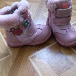 зимние сапожки 23 размер