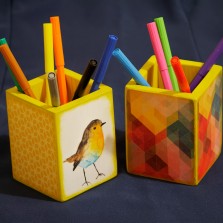 Подставки под ручки и карандаши