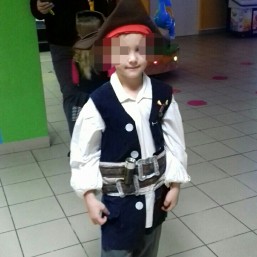 Костюм пират, Пират Джек Воробей!