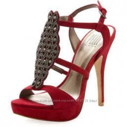 Брэндовые босоножки нарядные PELLE MODA. Замш и кожа. Размер 38, 38, 5. США